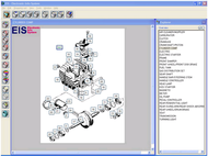 Ersatzteilkatalog, Spare Part Catalog screenshot